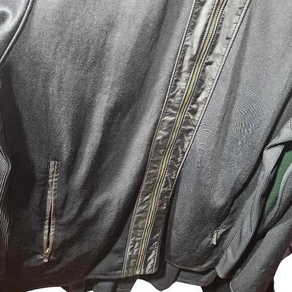 Calvin Klein Mens Black Zip-Up Jacket Size L - Picture 3 of 4